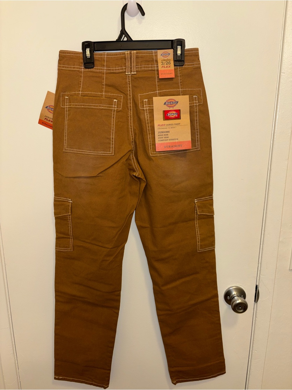 Dickies Men’s Tan/Brown Cargo Pants - Workwear Style